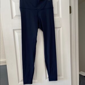 Navy Blue Lulu lemon High-Waisted Leggings